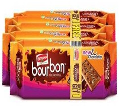 Britannia Bourbon Cream Biscuit 4+1 Pack