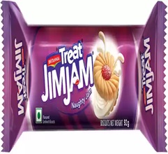 Britannia Jimjam Cream Biscuits 92g