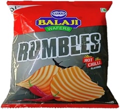 Balaji Wafers Rumbles Hot Chilli Flavour