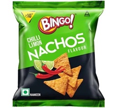 Bingo Chilli Limon Nachos Flavour
