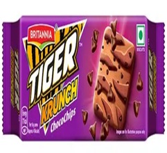 Britannia Tiger Krunch Choco Chips Biscuits