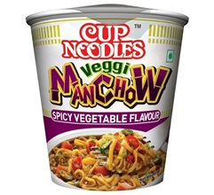 Nissin Veggi Manchow Instant Cup Noodles 70g