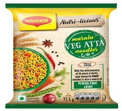 Maggi Nutri-licious Masala Instant Veg Atta Noodles 72.5g
