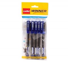 Cello Winner Ball Pen Black (Pack of 5)x2