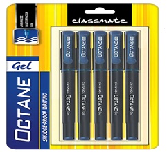 Classmate Octane Gel Pen Blue (Pack of 5)x2
