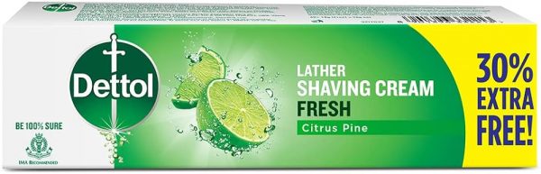 Dettol Fresh Lather Shaving Cream 60g