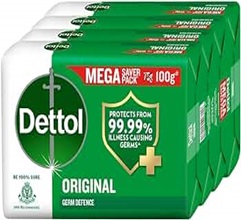 Dettol Original Soap 100g (Pack of 4)