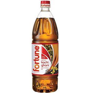 Fortune Premium Kachi Ghani Pure Mustard Oil 1L (Bottle)