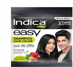 Indica Easy Shampoo Based Ammonia Free Hair Colour