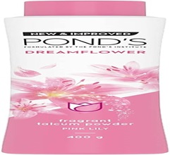 Pond's Dreamflower Pink Lily Fragrant Talcum
