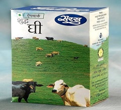 Saras Ghee 1 L (Carton Pack)