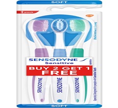 Sensodyne Sensitive (Soft) toothbrush (Pack of 3)