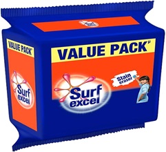 Surf Excel Detergent Bar 200g (Pack of 4)