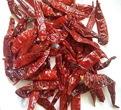 Red Chilli (Lal Mirchi) Whole with Stem | Guntur Chilli 1kg