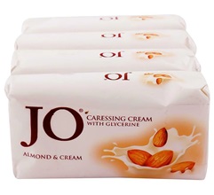 Jo Almond & Cream Soap (Pack Of 4)