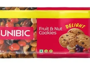 Unbic fruit n nut cookies 500 gm buy 1 get 1 free